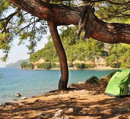 Lüks kamp alanı Sea Kamp çadir Ula